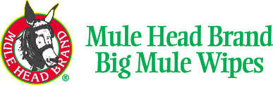Mule Head Brand Big Mule Wipes