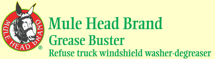Mule Head Brand Grease Buster Refuse Truck Cleaner Degreaser